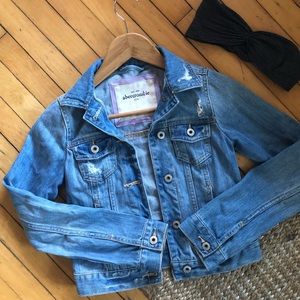 Girls Jean Jacket - Abercrombie & Fitch